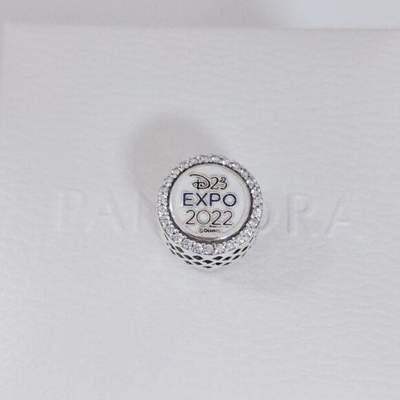 Pandora D23 xpo 2022 ickey Mouse Exclusive Bead Charm S925 Silver with box - Picture 6 of 6